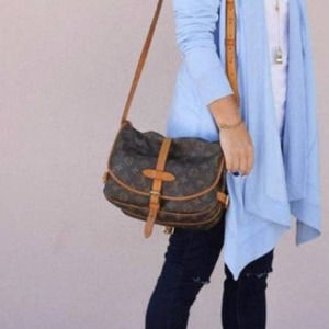 💎✨Authentic✨💎 Louis Vuitton Monogram Saumur 30 Shoulder Bag